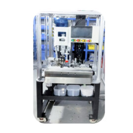 Semi-Automatic Dual-Wire Threading, Stripping and Crimping Integrated Machine